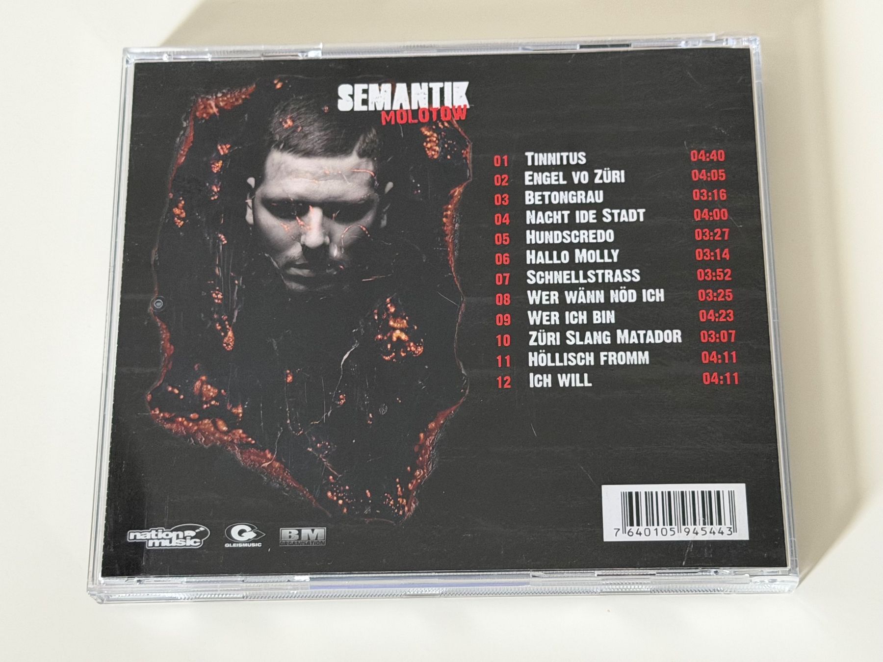 CD: Semantik Molotow , CH Hip Hop – Usato da Altstätten SG venduto da sheamus 1
