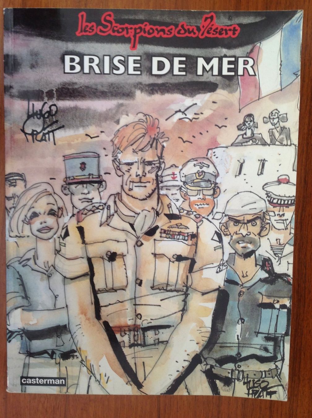 Fumetti: BD - Hugo Pratt les scorpions du désert - souple – Usato da Vuiteboeuf venduto da broticaire