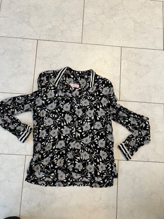 Emily van den Bergh Bluse, Gr. 40, Blumenmuster, Top Zustand