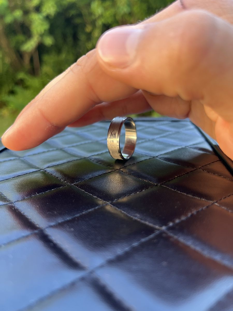 Ringe: Modischer Ring aus Edelstahl 21mm sliber-Optik – Neu (gemäss Beschreibung) aus Tägerwilen von Alexander716 5