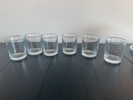 Tee Licher Gläser Set