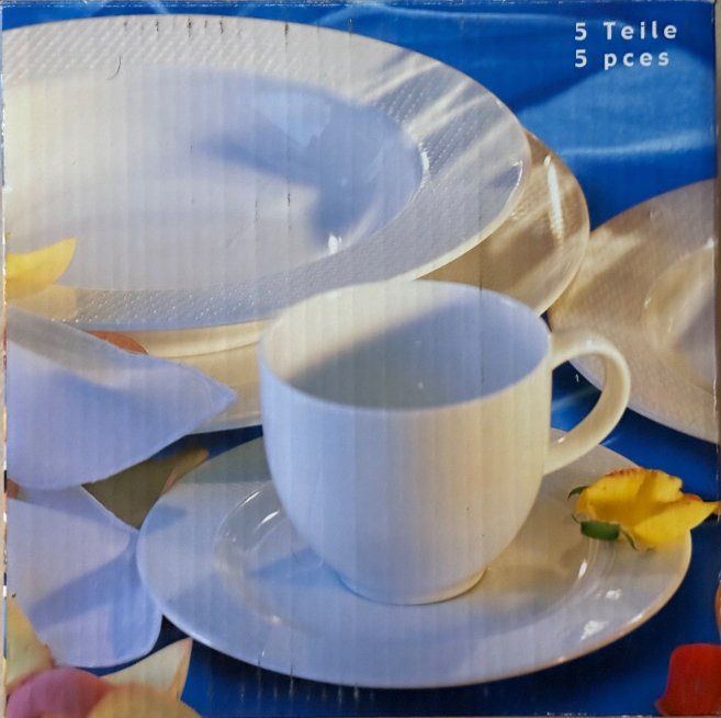 Set di piatti: 5-teiliges Kaffeeservice, NEU und originalverpackt – Usato da Zürich venduto da dojoal64