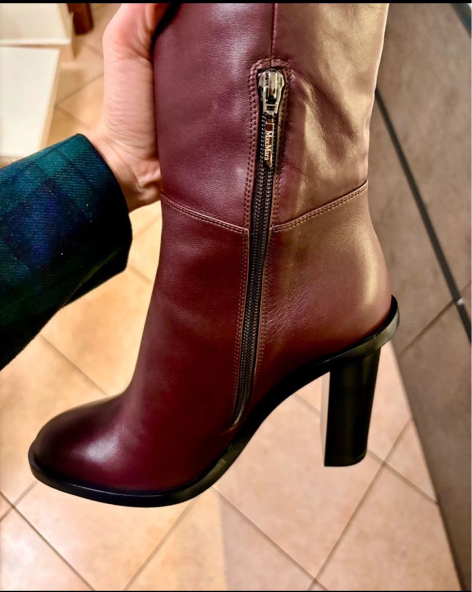 Max Mara Scarpe da donna: Stivale Max Mara leather boots – Nuovo e nell'imballaggio originale da Zürich venduto da ste_2yyk 2