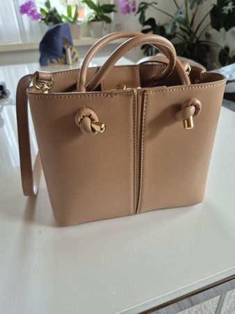 Beige Handtasche / Umhängetasche - Neu!