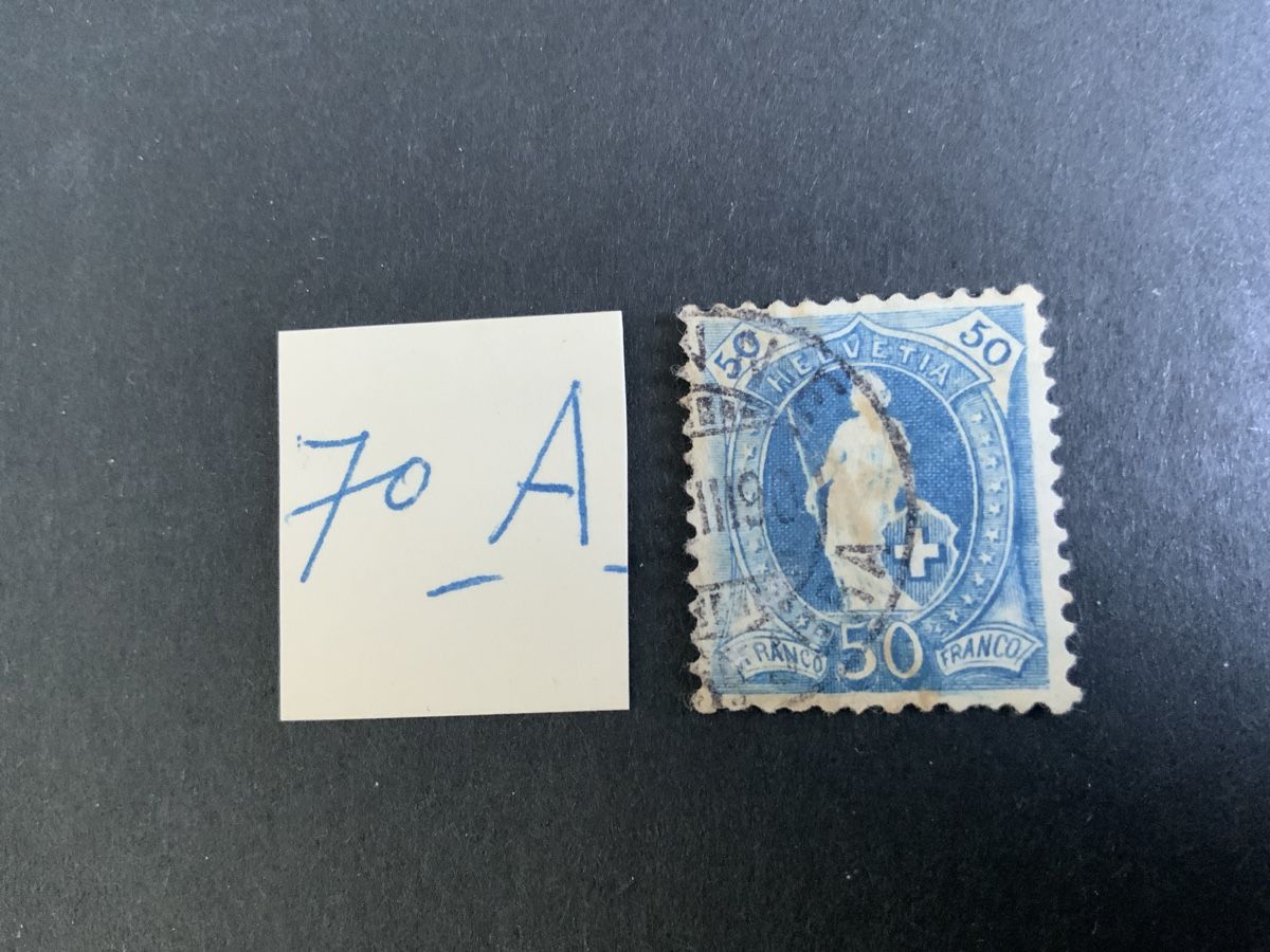 Tous les timbres: Stehende Helvetia – D'occasion à Binningen par chr_cr5n