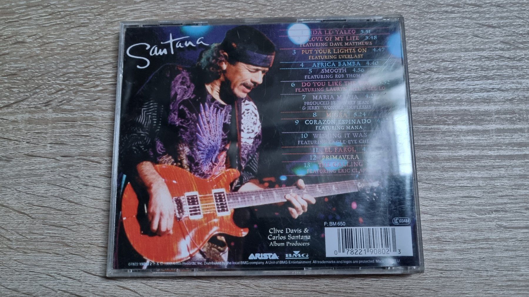 CD: Santana - Supernatural – Usato da Hagenbuch ZH venduto da lecterr55 2