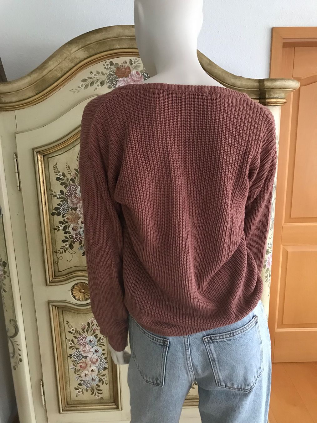Maglioni & Felpe: Strickpullover altrosé, v-Ausschnitt – Usato da Rumisberg venduto da Jessica.97. 2
