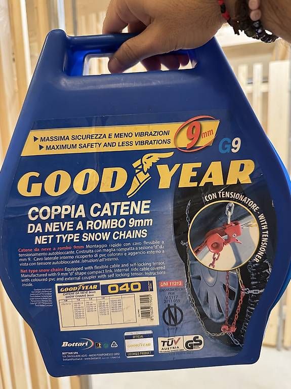 Catene da neve: Goodyear snow chains 040 9mm – Usato da Au ZH venduto da and_69w2