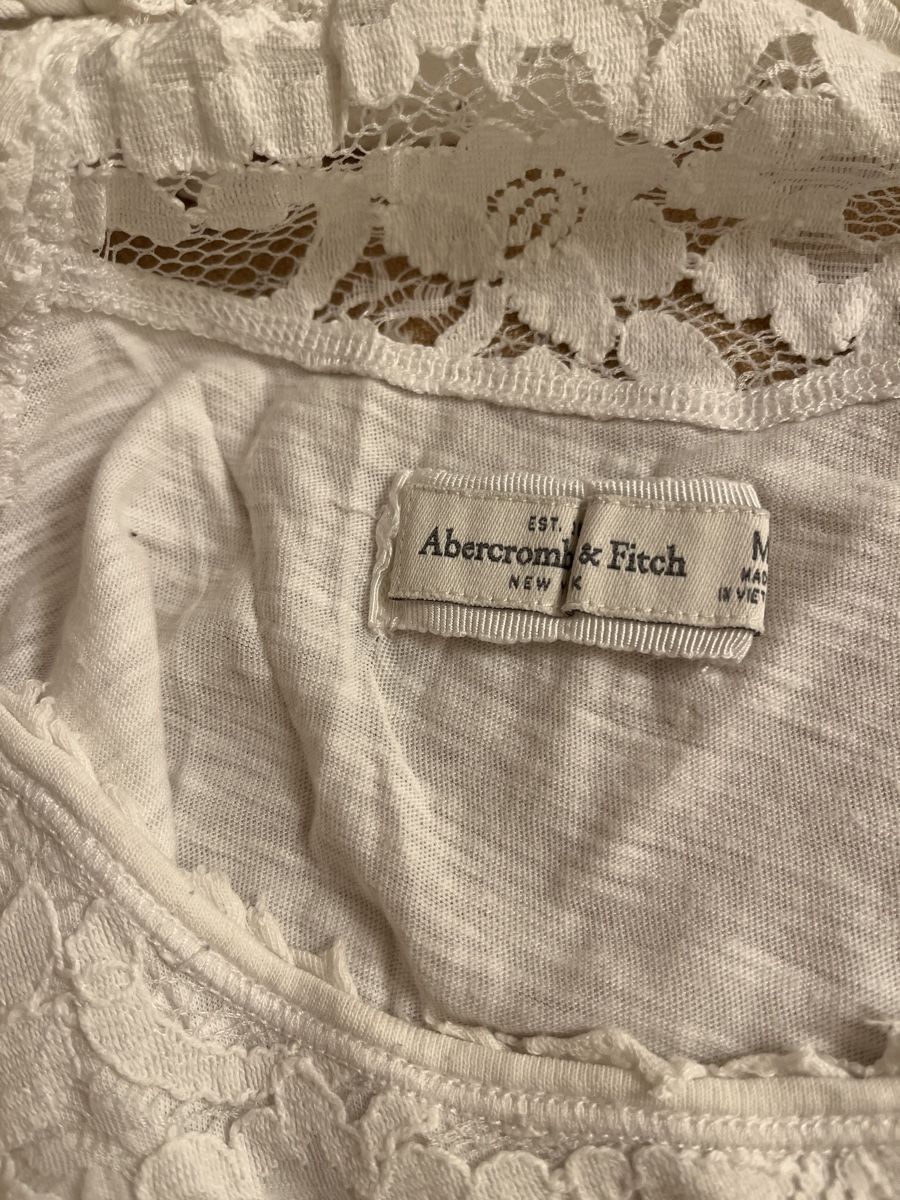 Abercrombie Top: Abercrombie: Wunderschönes Spitzen Top M – Nuovo (secondo la descrizione) da Aesch BL venduto da shuja01 4