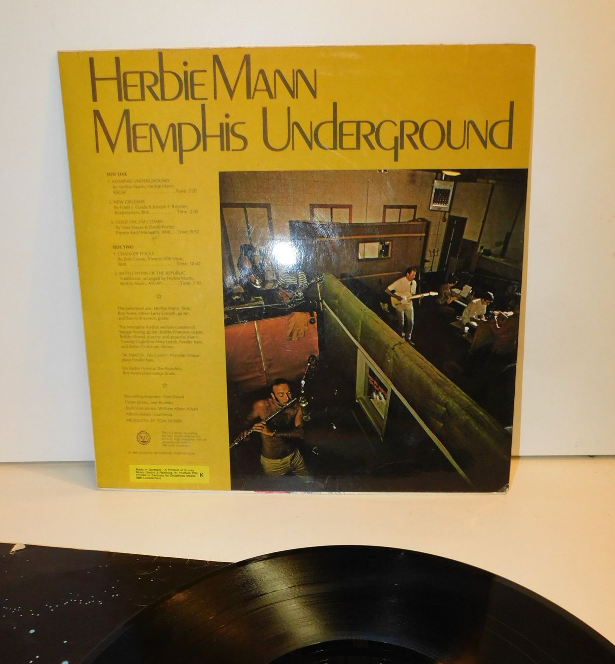 Dischi in vinile: LP - 1969 Herbie Mann - Memphis Underground - Schallplatte – Usato da Sursee venduto da 76 5