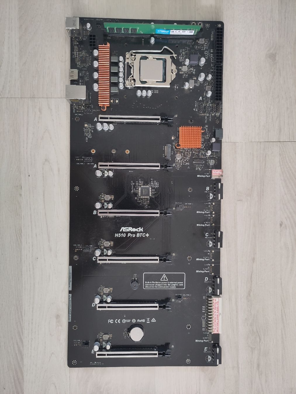Asrock Cartes mère: MB H510 Pro BTC+ defekt – Défectueux à Sargans par sve_hjs5