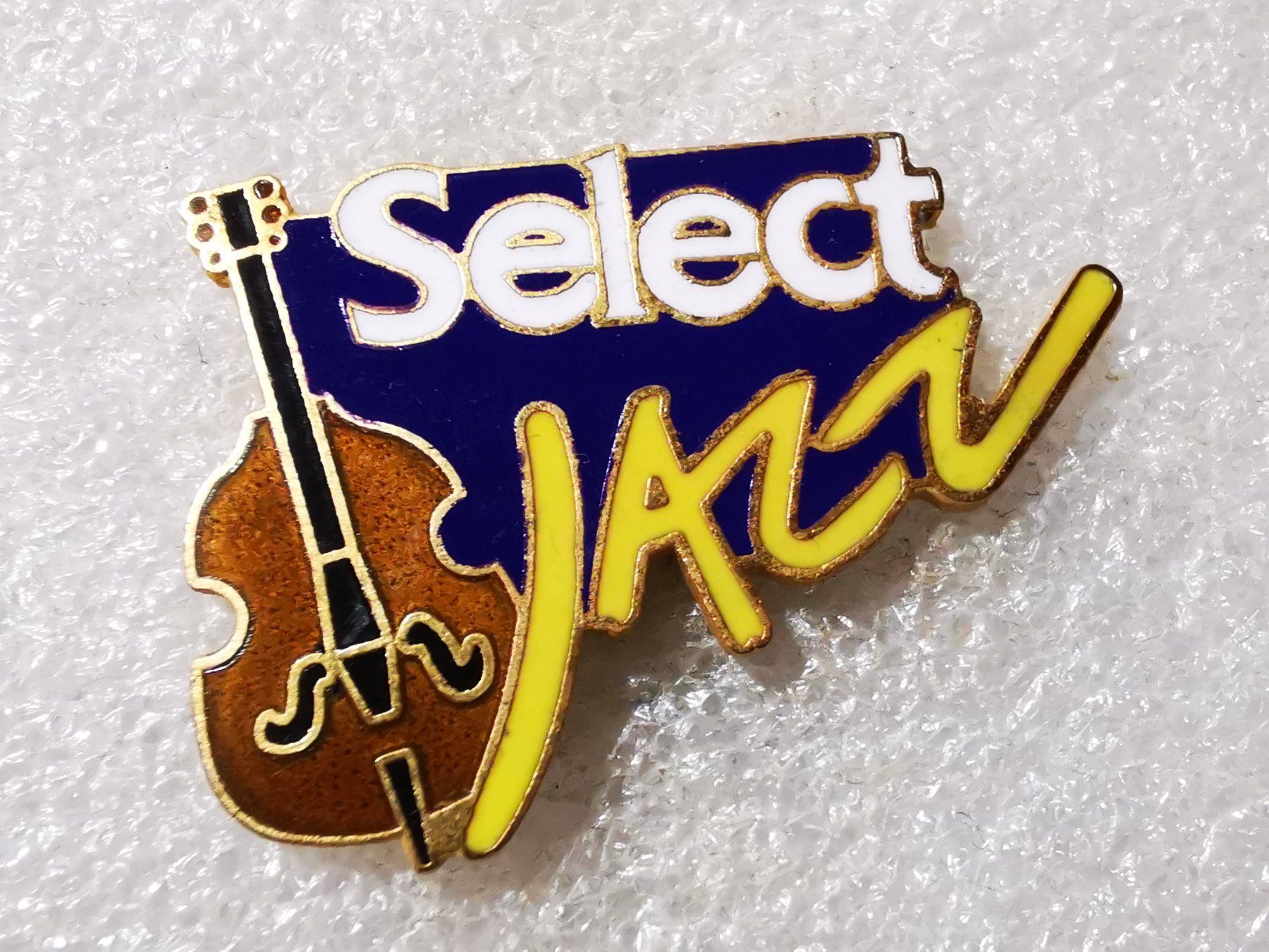 Placchette & Badge: Ansteckpin 190: Select Jazz – Usato da Oppligen venduto da Pin-Fall-Shop