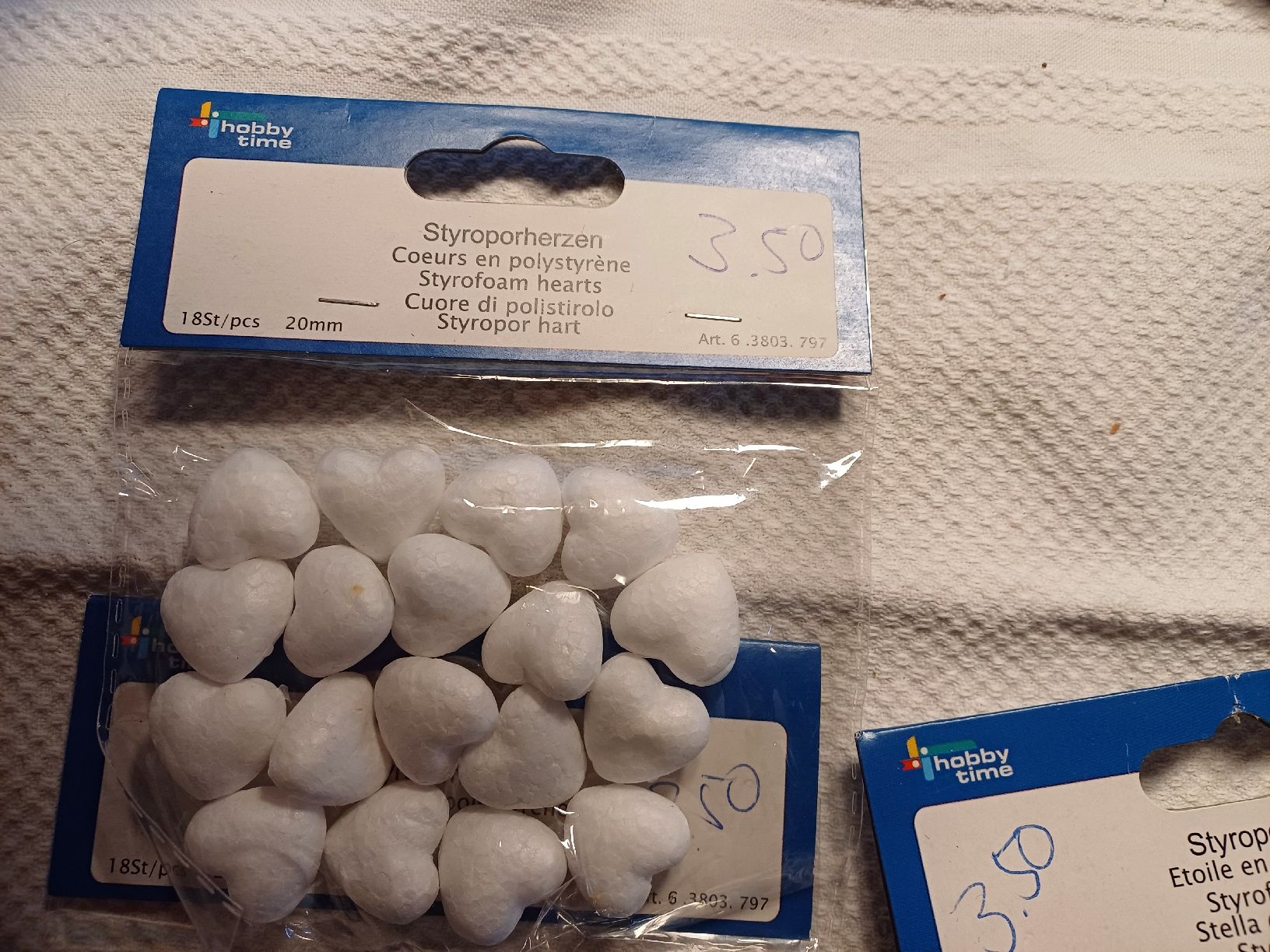 Kit bricolage: 9 Säcklein mit Mini Herzen und Sterne – Nuovo e nell'imballaggio originale da Gächliwil venduto da lesidees 5