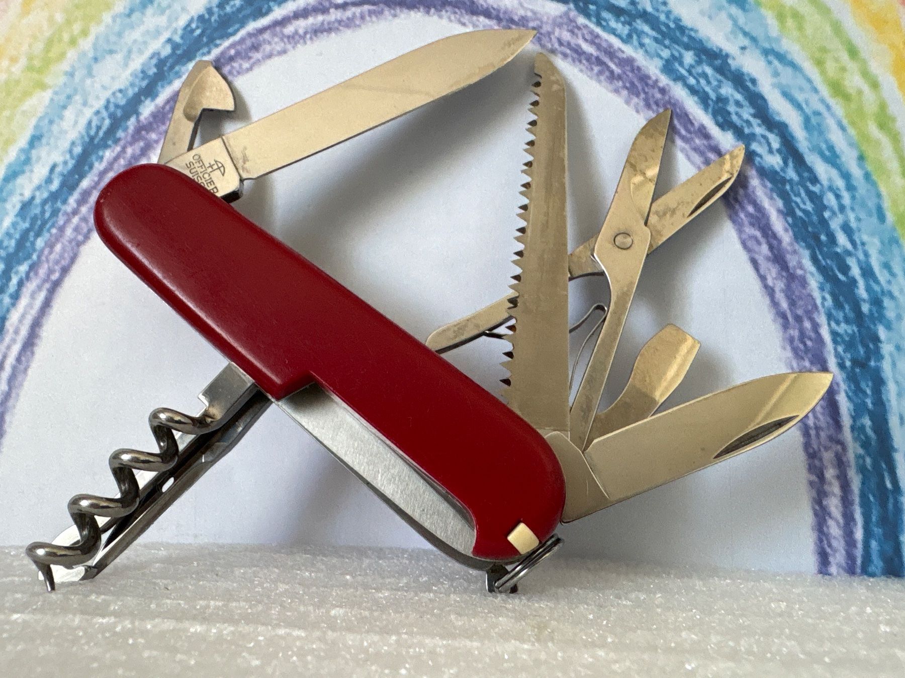 Victorinox Coltelli tascabile: VICTORINOX - Huntsman - Sackmesser – Usato da Andwil SG venduto da Rainboli 1