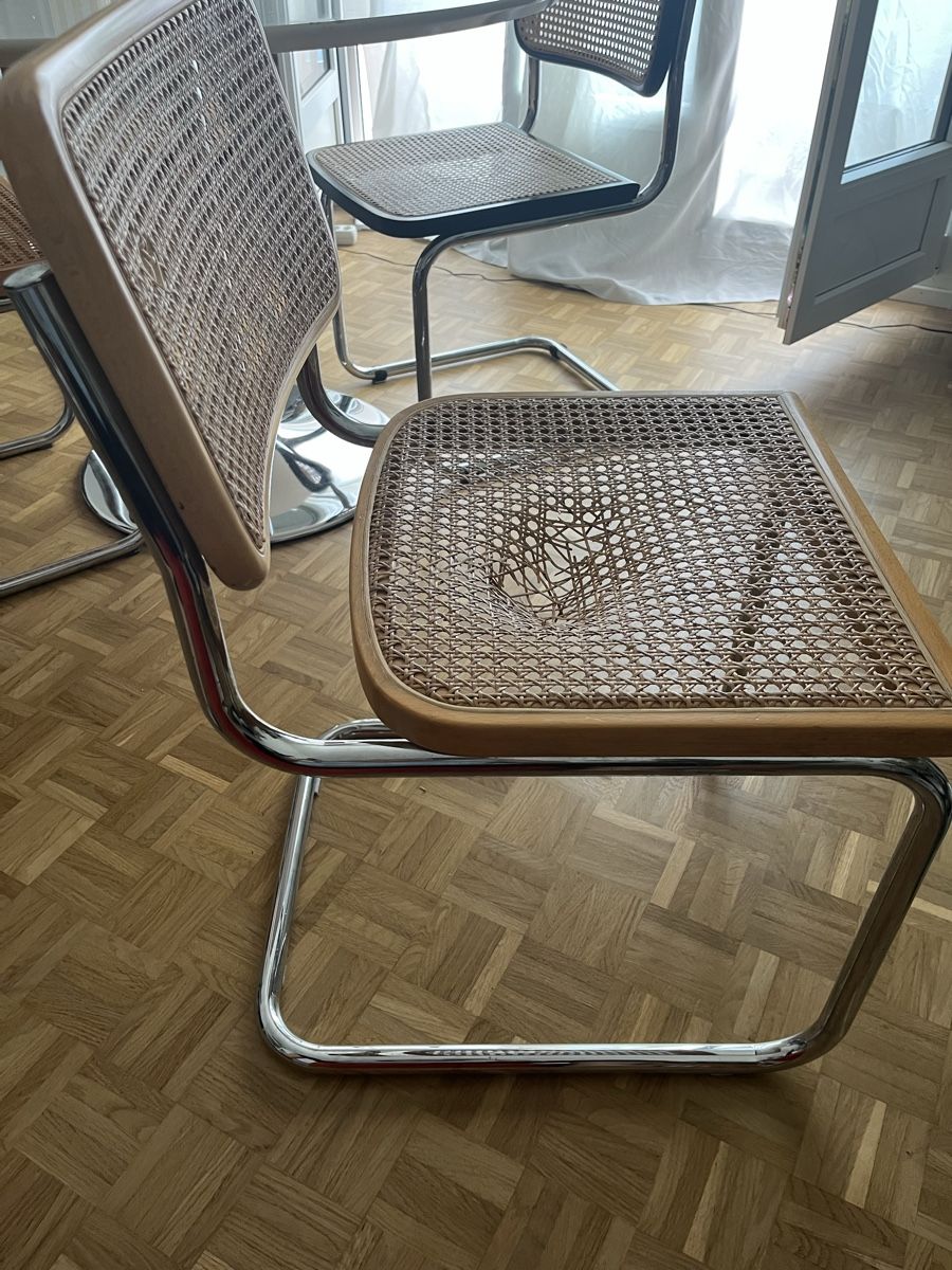 Stühle: Freischwinger Rattan – Defekt aus Basel von javs_00 4