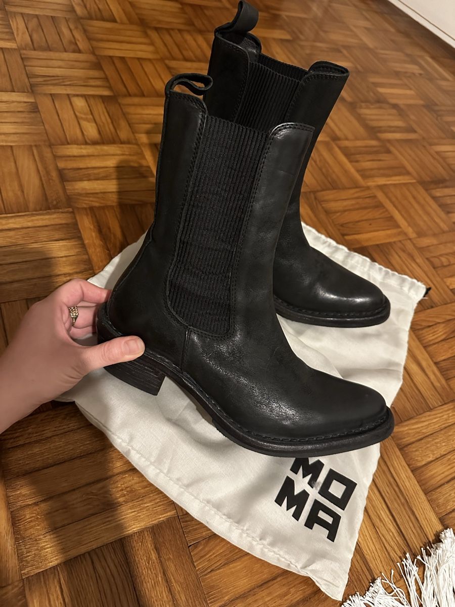 Moma Scarpe da donna: MOMA Leather Boots – Nuovo (secondo la descrizione) da Dübendorf venduto da din_dl9l 2