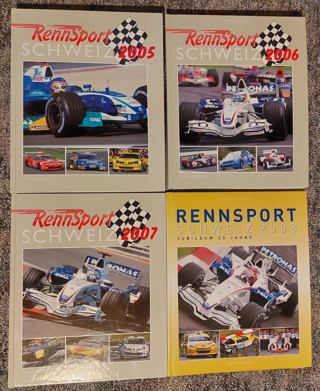 Libri: 7 Bücher Schweizer Rennsport – Usato da Buchs SG venduto da jackon 1