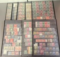 Deutschland Lot mit vielen Dubletten meist ungestempelt