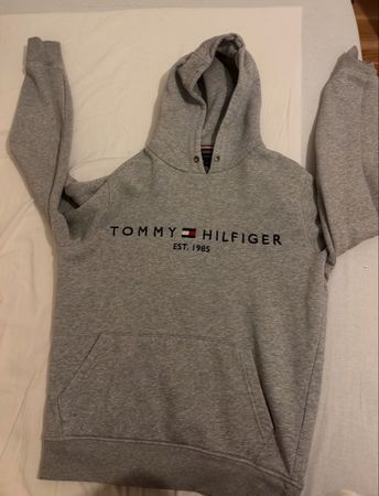 Tommy Hilfiger Sweat à Capuche Gris, Taille S, comme neuf!