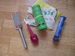 Küchenhelfer-Set 4 tlg: Betty Bossi Tupperware Zyliss