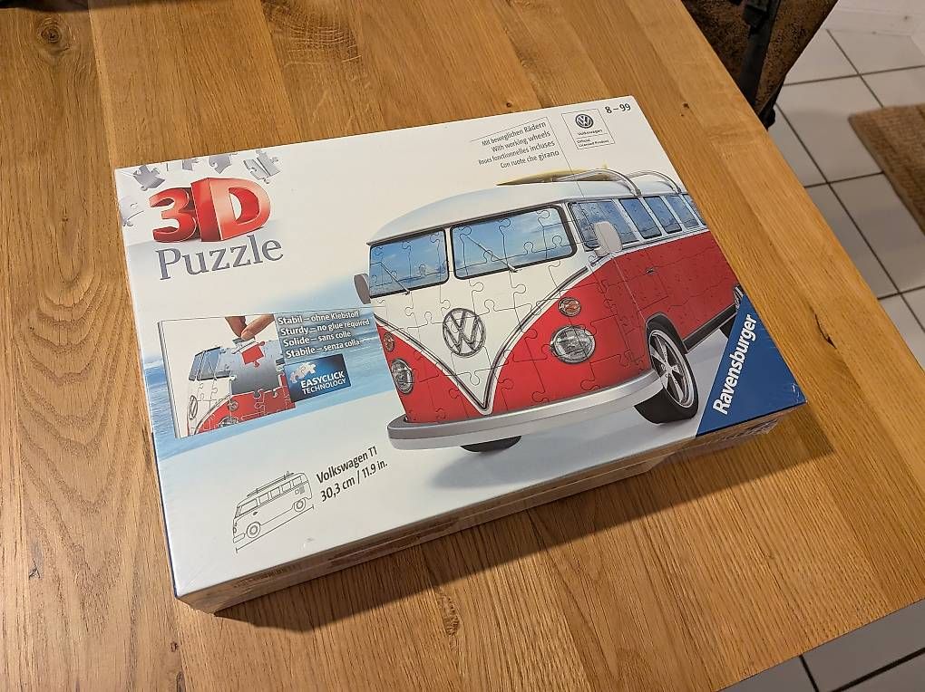 Puzzles: Puzzle 3D VW T1 combi – D'occasion à Neuchâtel par Chirusso 1