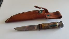 Altes Jagdmesser mit Horngriff (LP1)