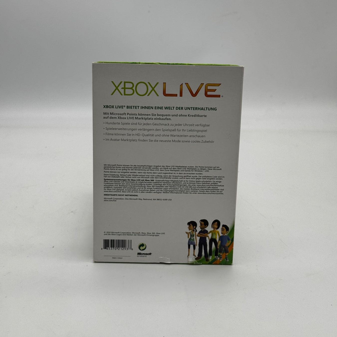 Microsoft Giochi: Xbox Live 2100 Microsoft Points | Unbenutzt | Xbox 360 – Nuovo e nell'imballaggio originale da Kloten venduto da Warehouse81 1