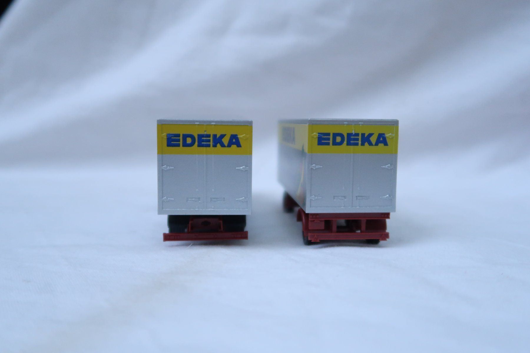 Herpa Modellini d'auto: Herpa MAN F8 Hängezug "EDEKA" – Nuovo (secondo la descrizione) da Muttenz venduto da Laeckerlihamschter 7