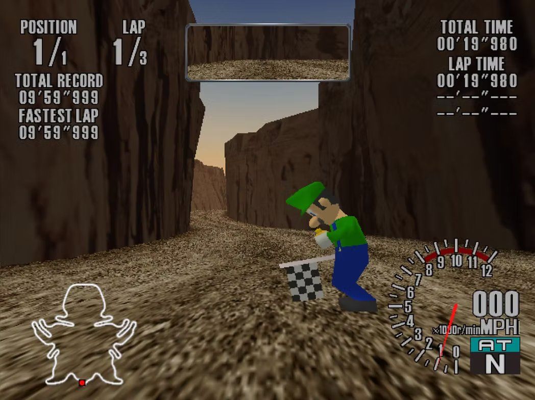 Sega Giochi: Sega GT prototype whit luigi (inside joke) – Usato da leytron venduto da willowlepetit 1