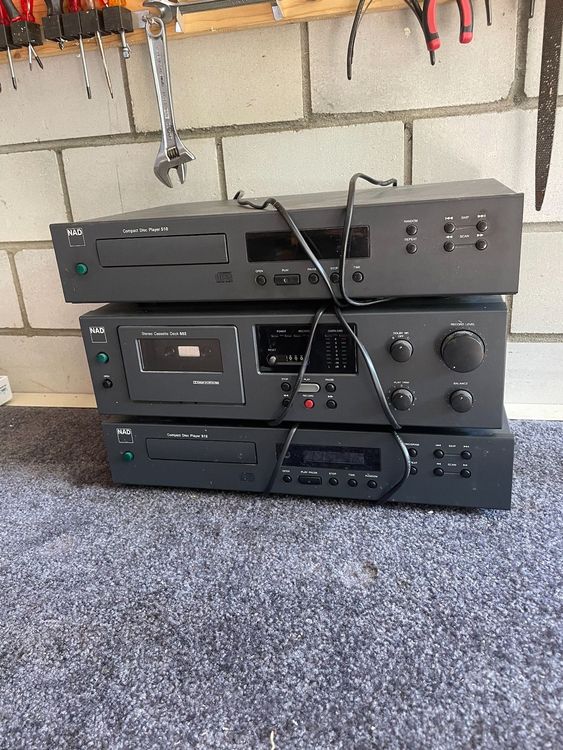 NAD CD Player 510 + 512 & Kasetten Deck 602 | Kaufen auf Ricardo