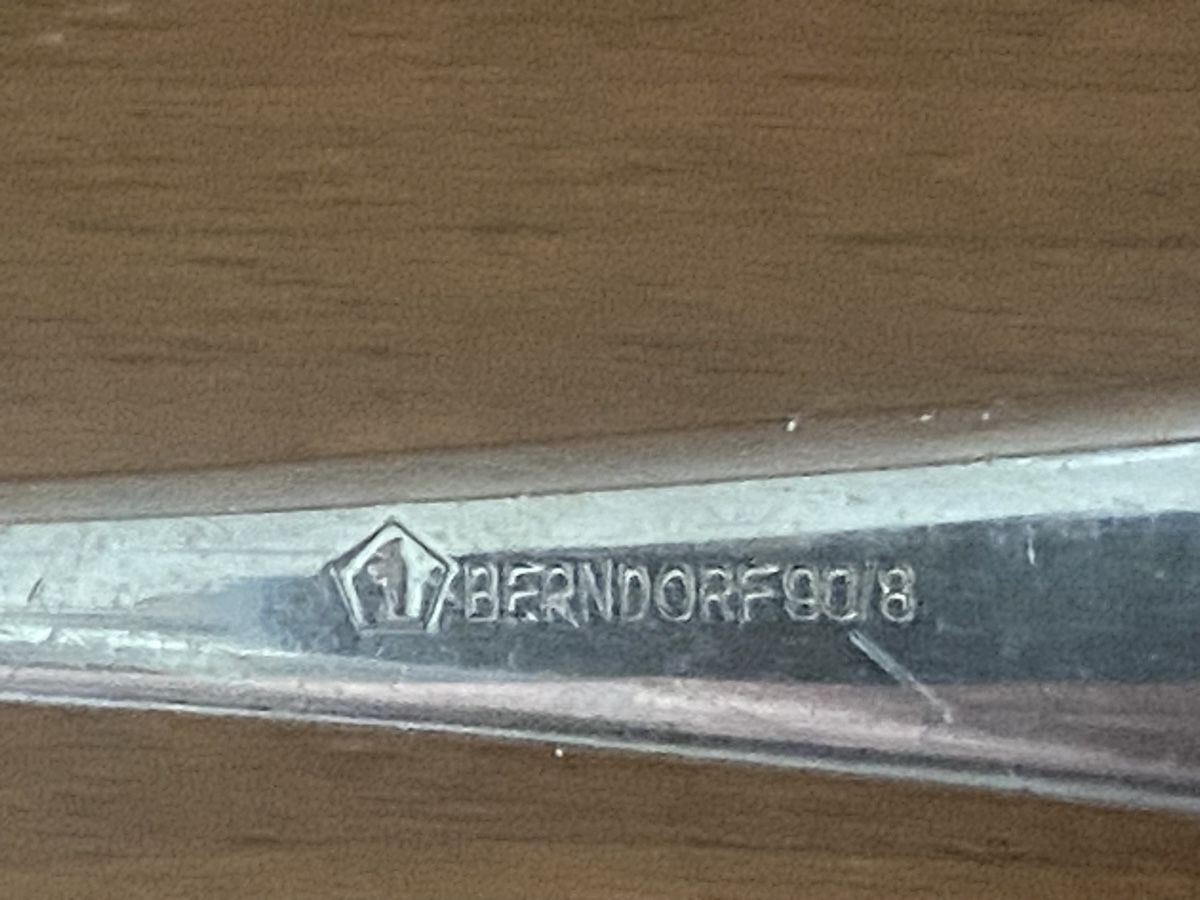 Berndorf Löffel: BERNDORF Silber Suppenkelle,, Vintage – Gebraucht aus Baden von swiss-alps 2