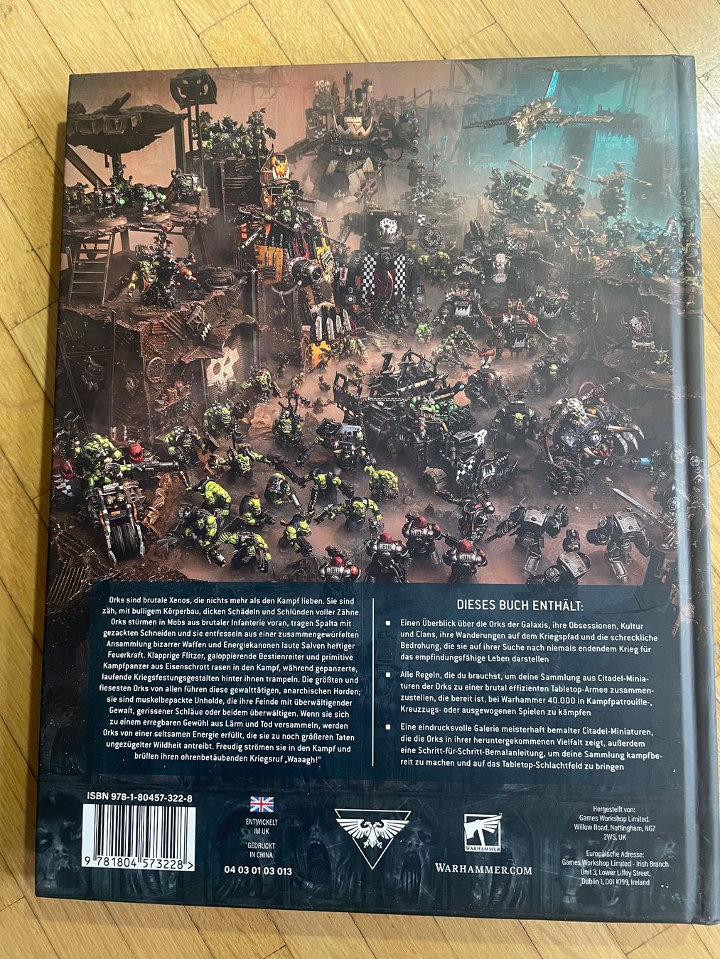Libri: WARHAMMER 40K - CODEX ORKS DEUTSCH – Nuovo (secondo la descrizione) da Egg b. Zürich venduto da underworld 1