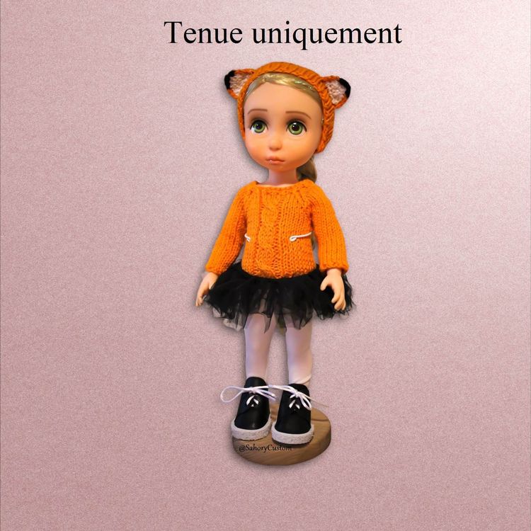 Tenue pour poupée Disney Animator petit renard