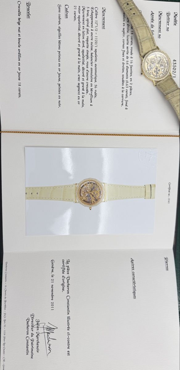 Vacheron Orologi: Vacheron Constantin Squelette – Usato da Zürich venduto da watchdealer-24 6
