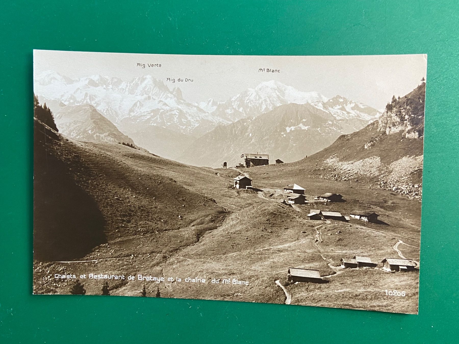 Cartoline postali: Chalets et Restaurant de Bretaye – Usato da Steg VS venduto da _vinci_