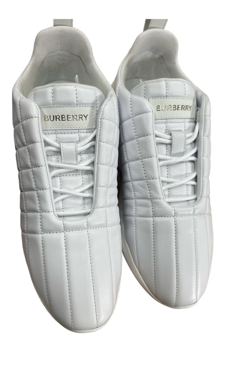 Burberry Scarpe da uomo: Burberry Leder Sneakers NP 800.- – Nuovo e nell'imballaggio originale da Lachen SZ venduto da HelvetiaLuxury 6