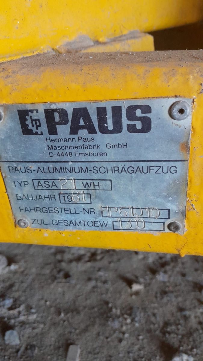 Toutes les machines: Ziegel-/Möbellift – D'occasion à Grüningen par Bud_Spencer29 2