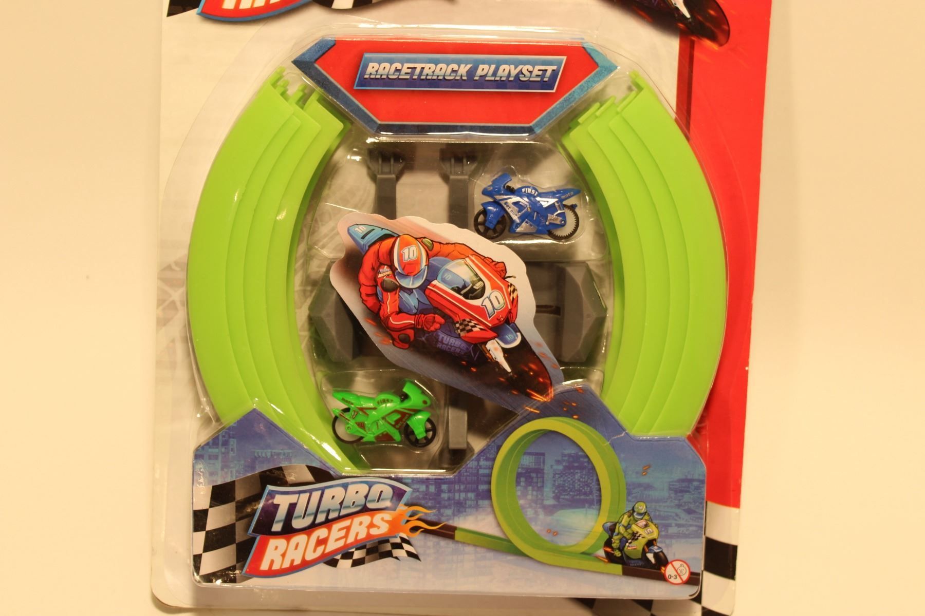 Giocattoli: Motorrad Rennstrecke Spielset – Nuovo e nell'imballaggio originale da Fehraltorf venduto da haefens 1
