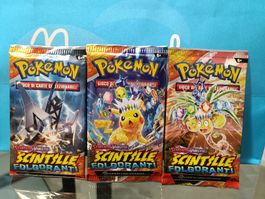Pokémon Scintille Folgoranti 3 booster