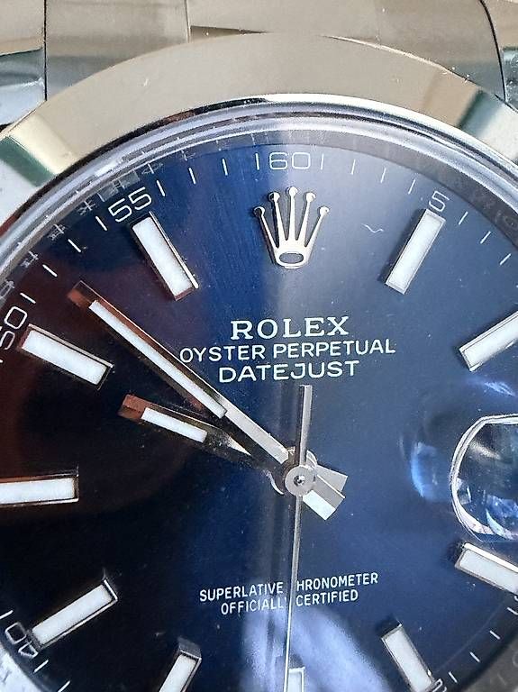 Rolex Orologi: Rolex Datejust 41 Blau ab Service – Usato da Zürich venduto da timeio-swapwatch 2