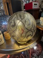 Orientalische Kugellampe aus Metall | LIQUIDATIONSVERKAUF