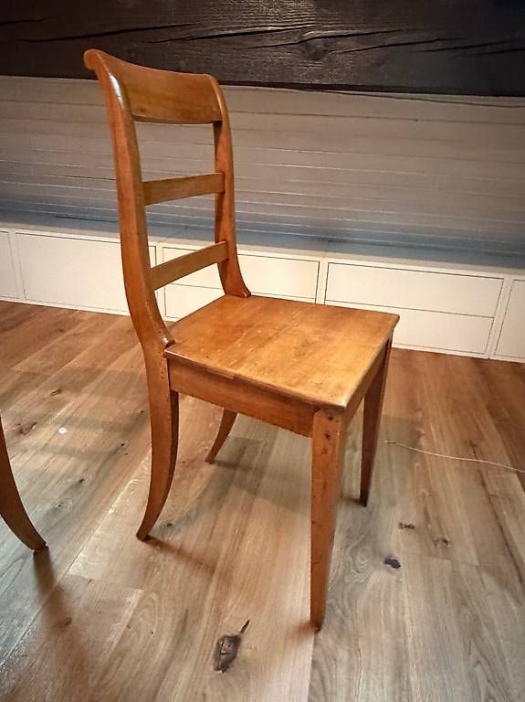 Sedie: 3 Biedermeier Stühle / Holzstühle – Usato da Basel venduto da carmina.grob 3