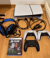 PlayStation 5 Slim Disc Edition + 3 manettes + FC 26 🎮