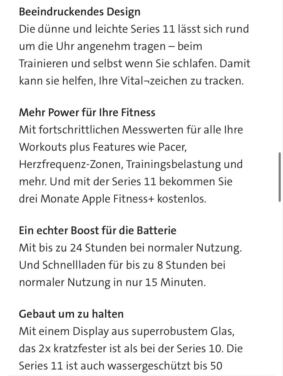Apple Smartwatch: Apple Watch Series 11 Titan – Nuovo (secondo la descrizione) da Lömmenschwil venduto da tmr_xx 6
