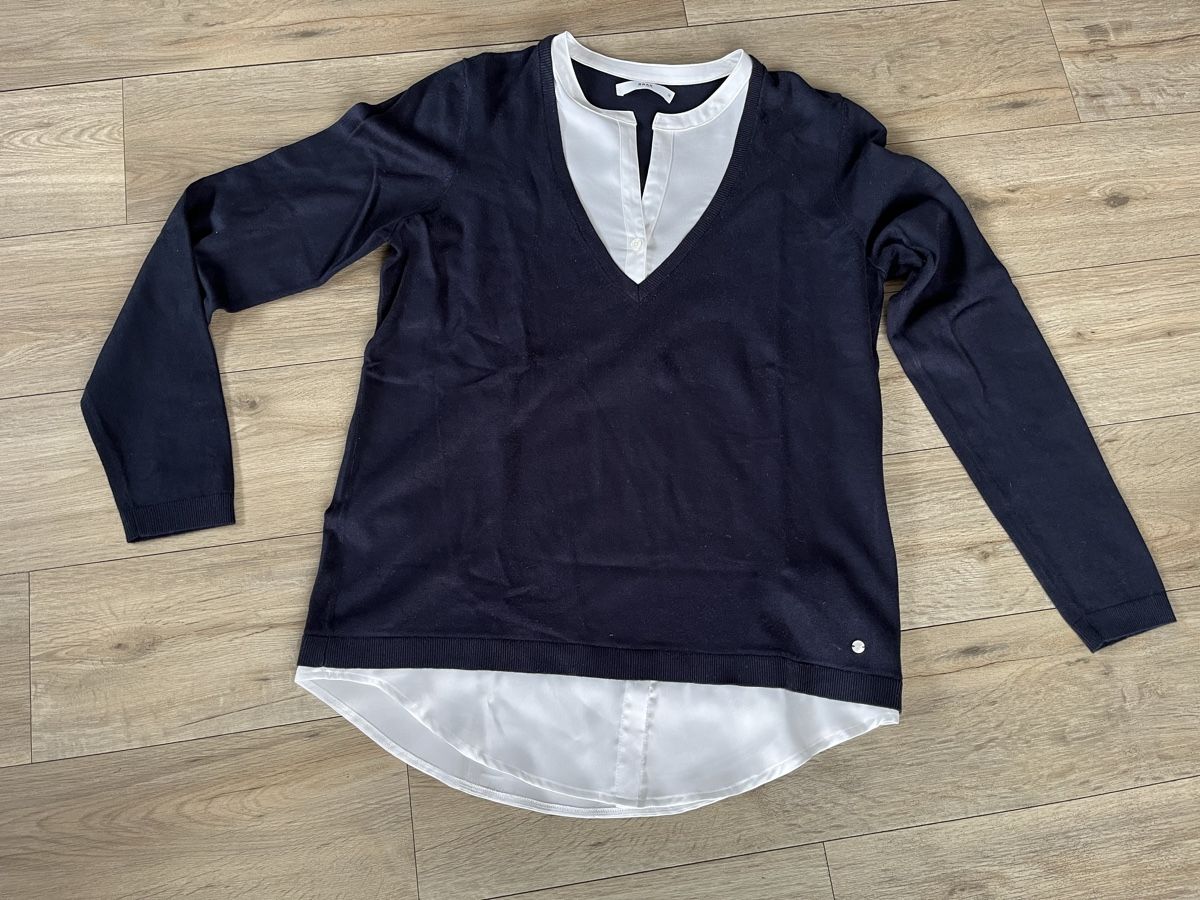 Brax Pulls & Sweat-shirts: Brax Blusenpullover dunkelblau – Neuf (Voir description) à Kerns par osco01