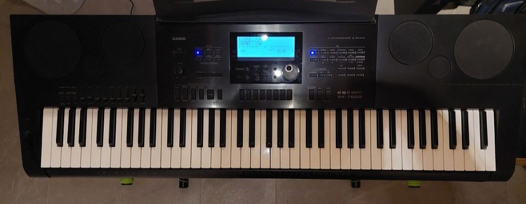 Casio Musikinstrumente: Casio WK-7600 Keyboard – Gebraucht aus Gettnau von Conny74 5