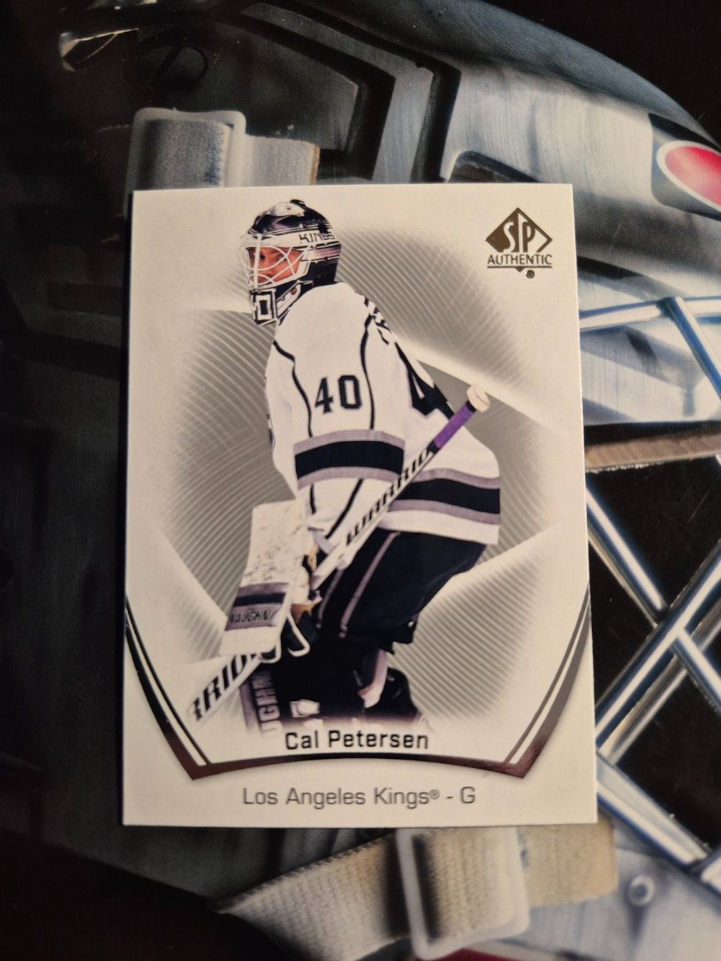 NHL Carte collezionabili: NHL Cal Petersen Los Angeles Kings – Usato da Treiten venduto da Sauber73
