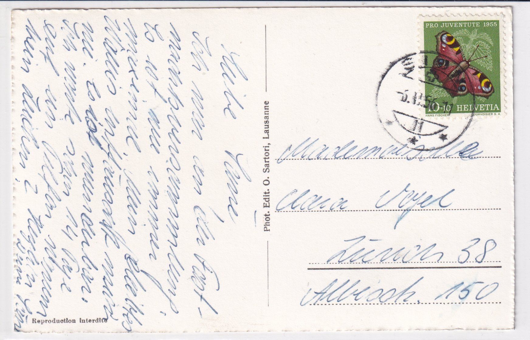 Cartoline postali: Sion - La Cathédrale /bc – Usato da Hombrechtikon venduto da Rudolf07 1