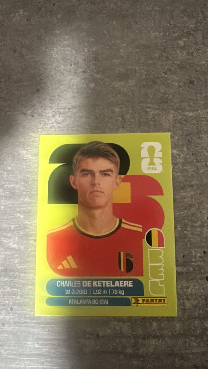 Panini Carte collezionabili: BEL 17 , FIFA WORLD CUP 2026 PANINI  – Nuovo (secondo la descrizione) da Frauenfeld venduto da 1PegPeg1