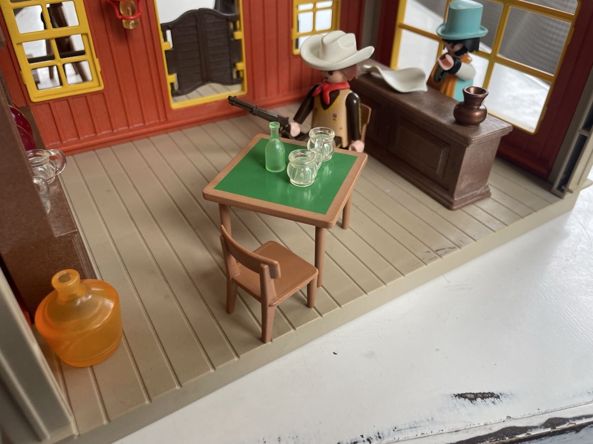 Playmobil Spielzeuge: Playmobil Western Salon – Gebraucht aus Heiligenschwendi von  1
